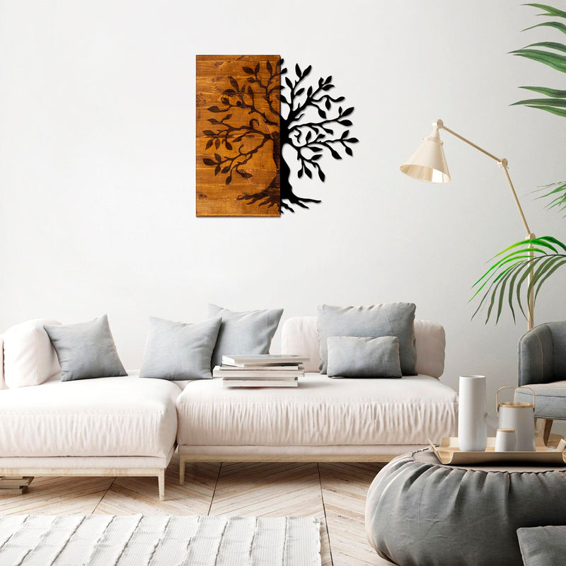 Accesoriu Iluminat Asi Home Agac, Walnut, 58x58 cm