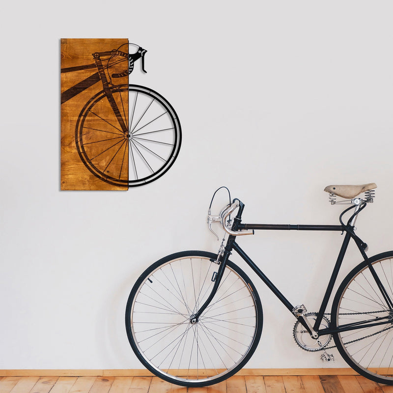 Accesoriu Iluminat Asi Home Bisiklet, Walnut, 45x58 cm