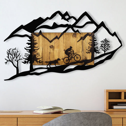 Accesoriu Iluminat Asi Home Bicycle Riding in, Walnut