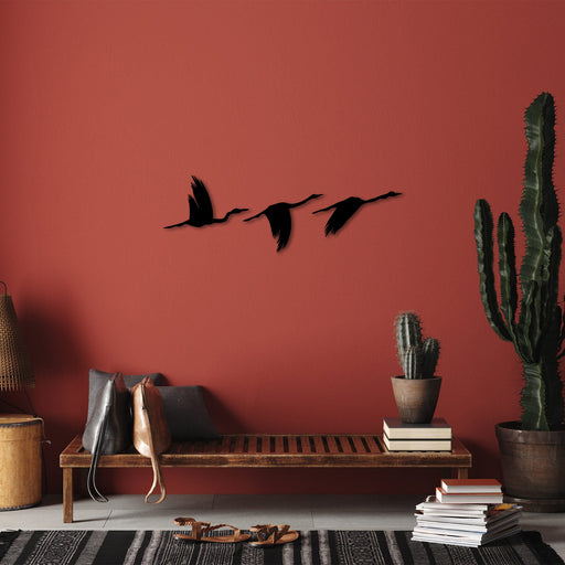 Accesoriu Iluminat Asi Home Migrant Birds - 291, Negru, 11x16 cm
