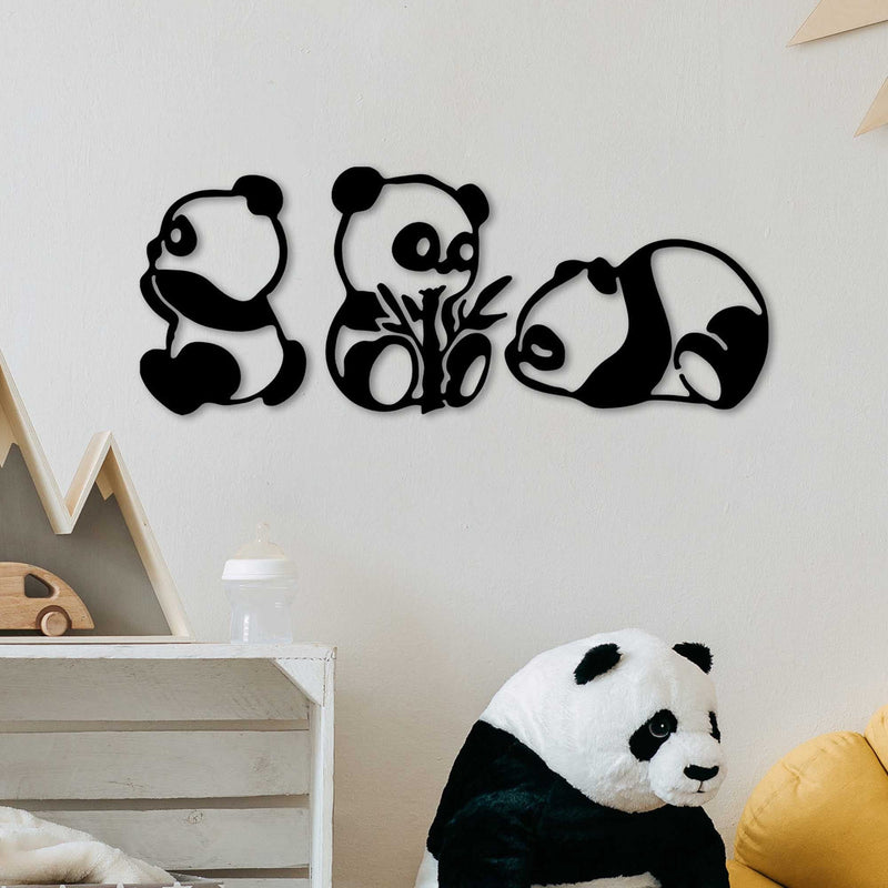 Accesoriu Iluminat Asi Home Pandas - 298, Negru, 18x26 cm