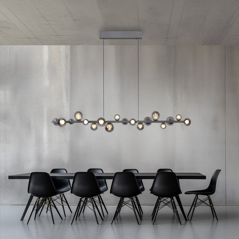 Lustra Paul Neuhaus PURE E-POPUP 18xLED Gri
