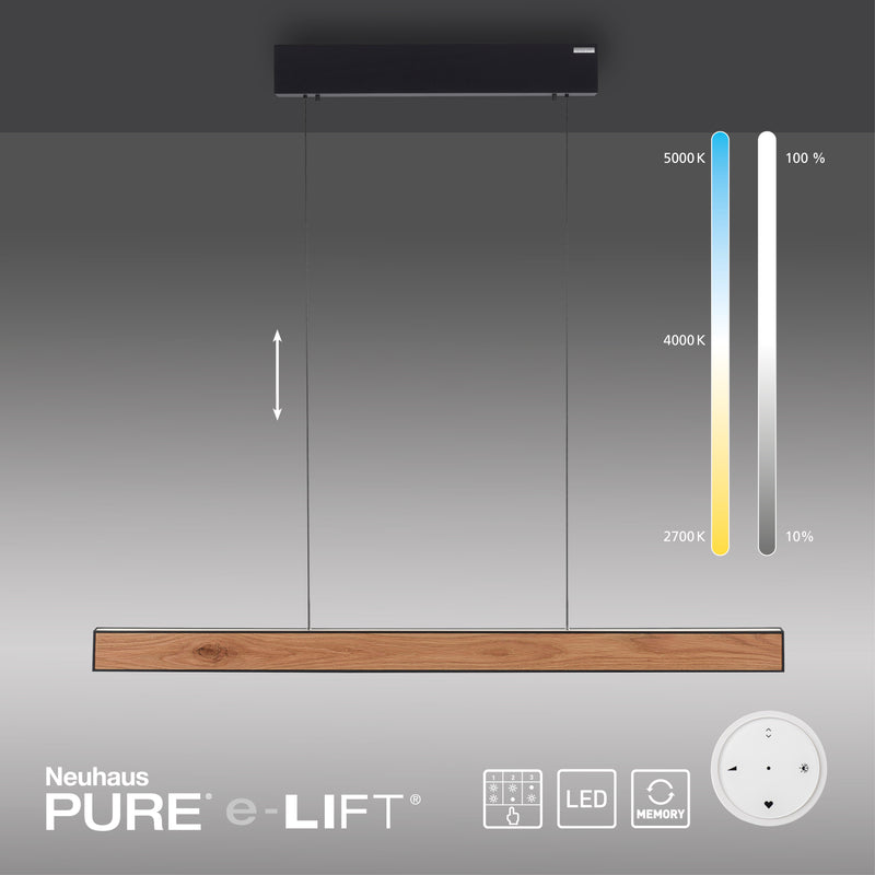 Lustra Paul Neuhaus PURE E-MOTION 2xLED Negru
