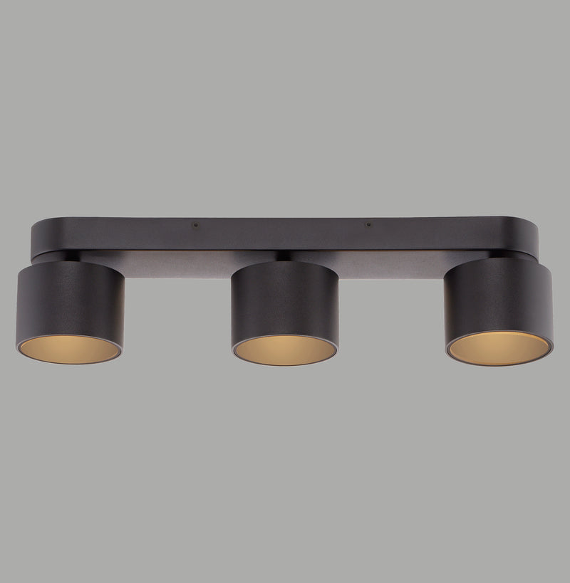 Plafoniera Paul Neuhaus PURE CUP 3xLED Negru