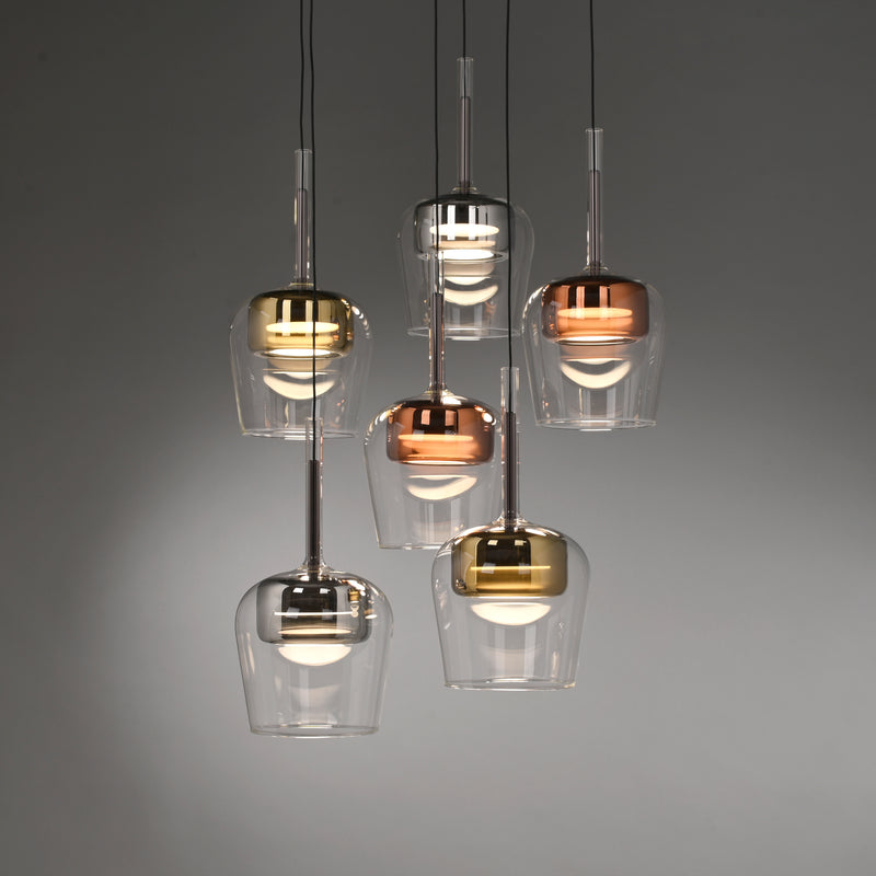Lustra Paul Neuhaus Q-KON 6xLED Multicolor