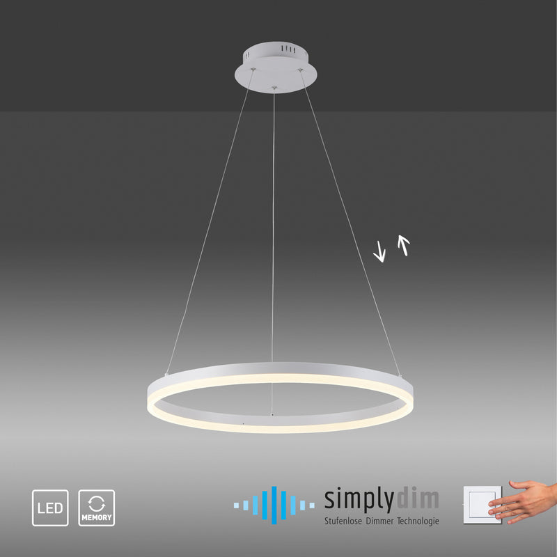 Lustra Paul Neuhaus TITUS LED Alb