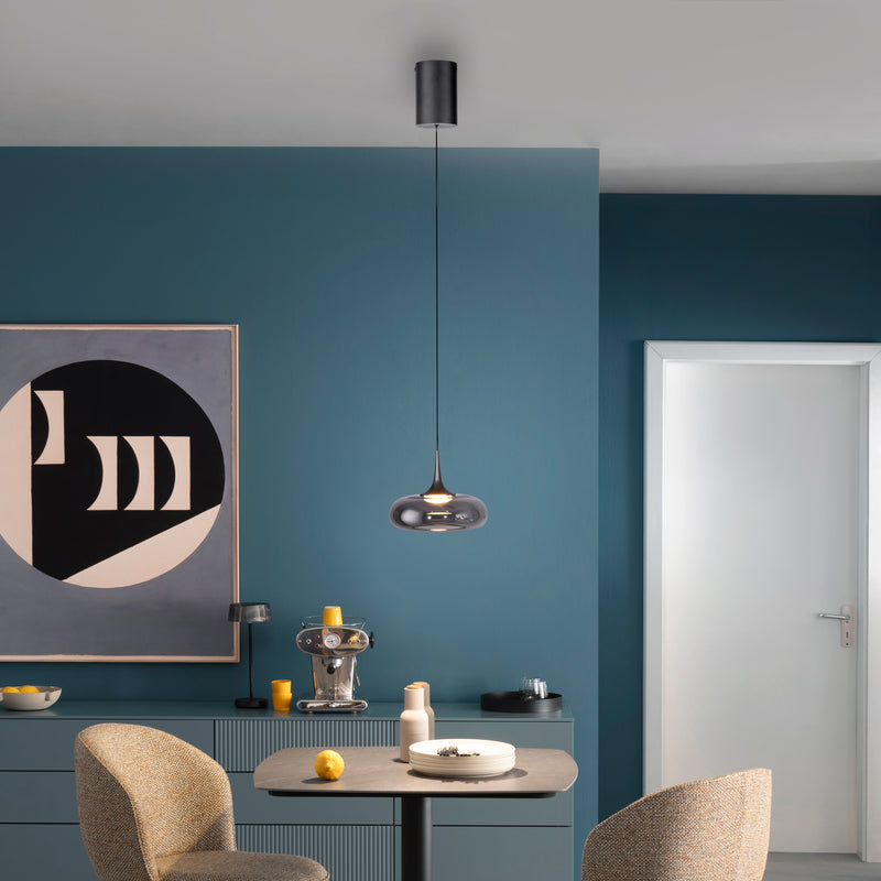 Lustra Paul Neuhaus POSH LED Gri
