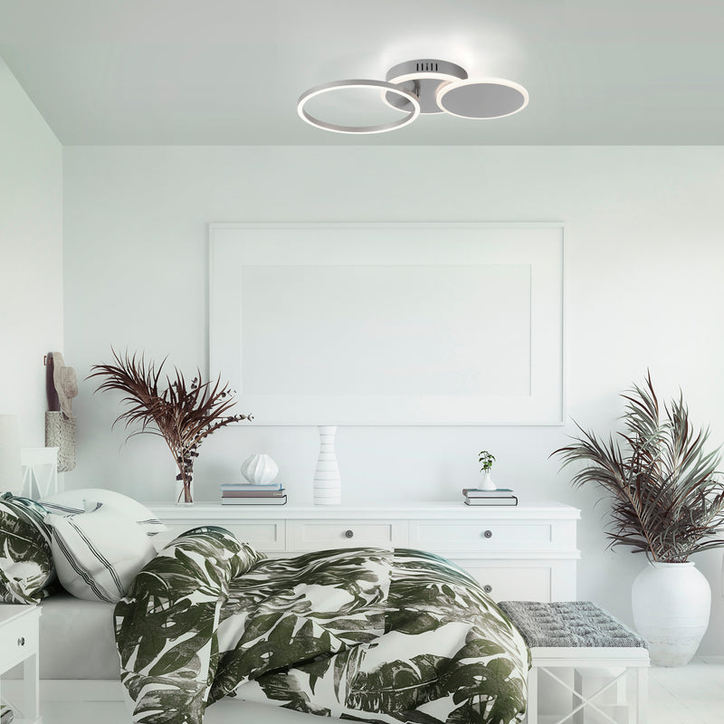 Plafoniera Paul Neuhaus SEVENT LED Argintiu