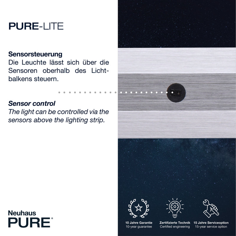Lustra Paul Neuhaus PURE-LITE LED Antracit