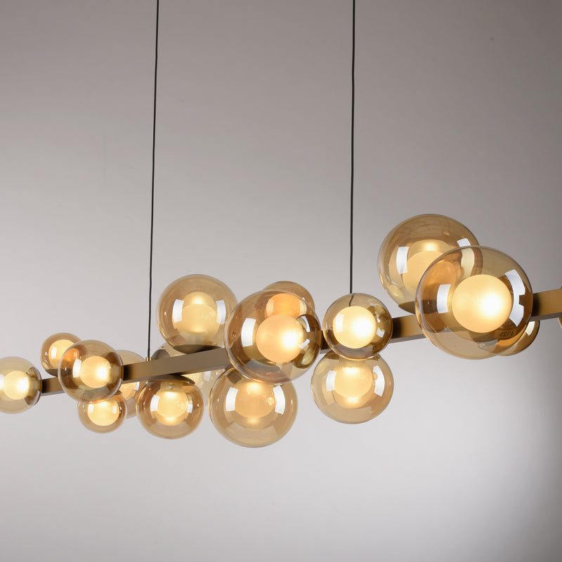 Lustra Paul Neuhaus PURE E-POPUP 18xLED Auriu