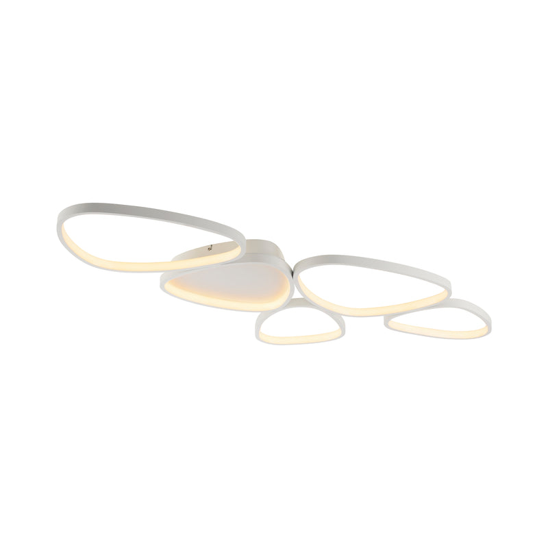 Plafoniera Zuma Line PEBBLES LED Alb