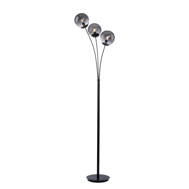 Lampadar Paul Neuhaus BIG WIDOW 3xE14 Negru