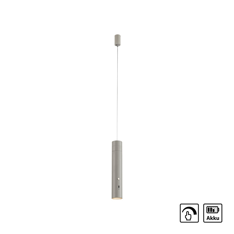 Lustra Paul Neuhaus ATTACH LED Gri