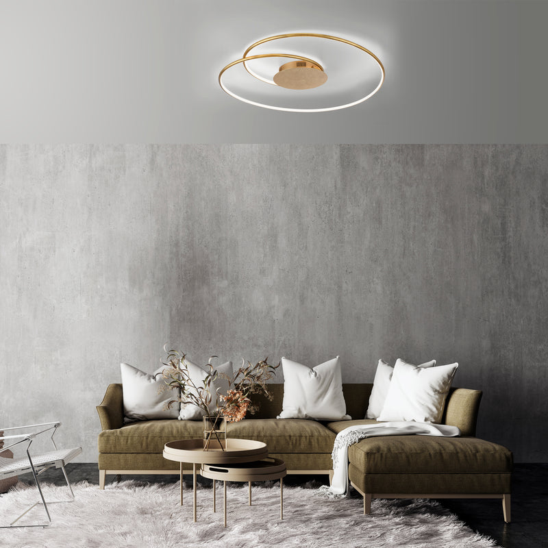 Plafoniera Paul Neuhaus NASTRO LED Auriu