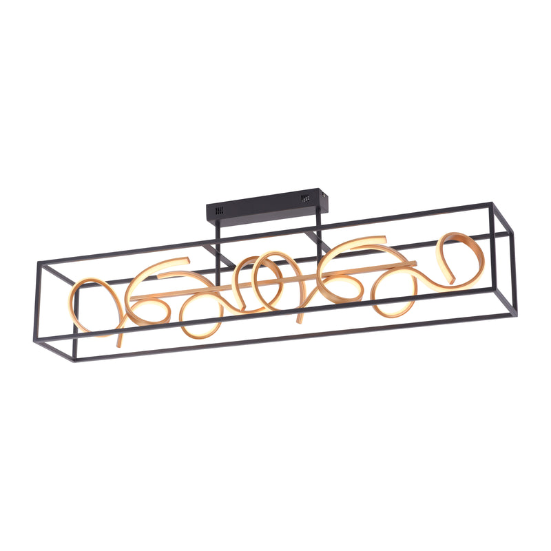 Plafoniera Paul Neuhaus SELINA 4xLED Negru