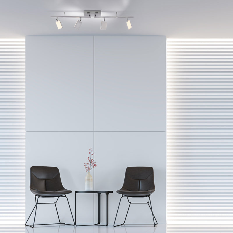 Plafoniera Paul Neuhaus PURE-MIRA 4xLED Aluminiu
