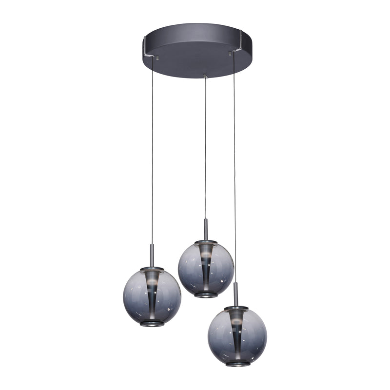 Lustra Paul Neuhaus PURE E-INFINITY 3xLED Gri