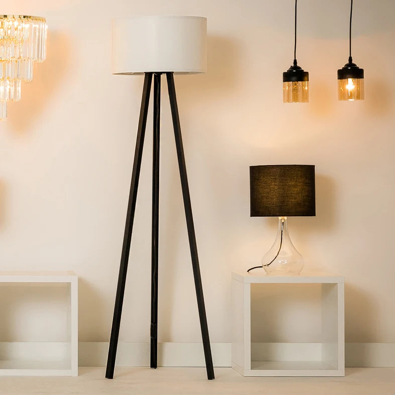 Lampadar Zuma Line PIKO 1xE27 Negru