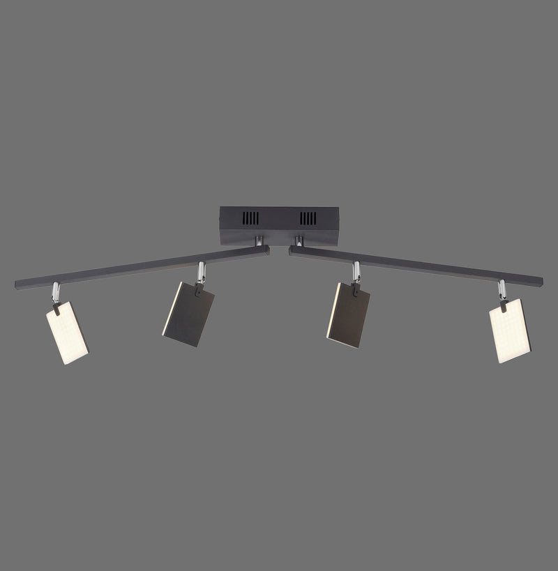 Plafoniera Paul Neuhaus PURE-MIRA 4xLED Negru