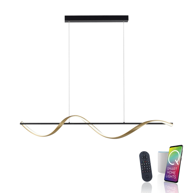 Lustra Paul Neuhaus Q-SWING LED Alama Mat