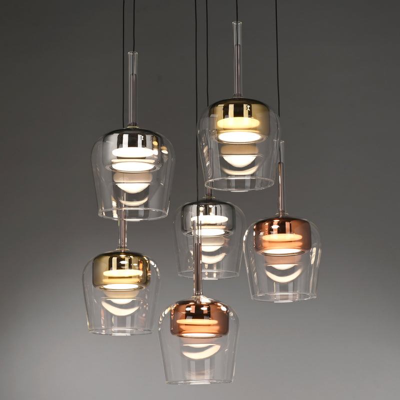 Lustra Paul Neuhaus Q-KON 6xLED Multicolor