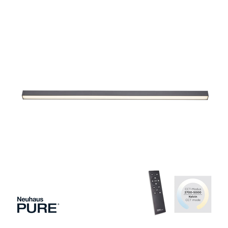 Plafoniera Paul Neuhaus PURE-LINES LED Antracit