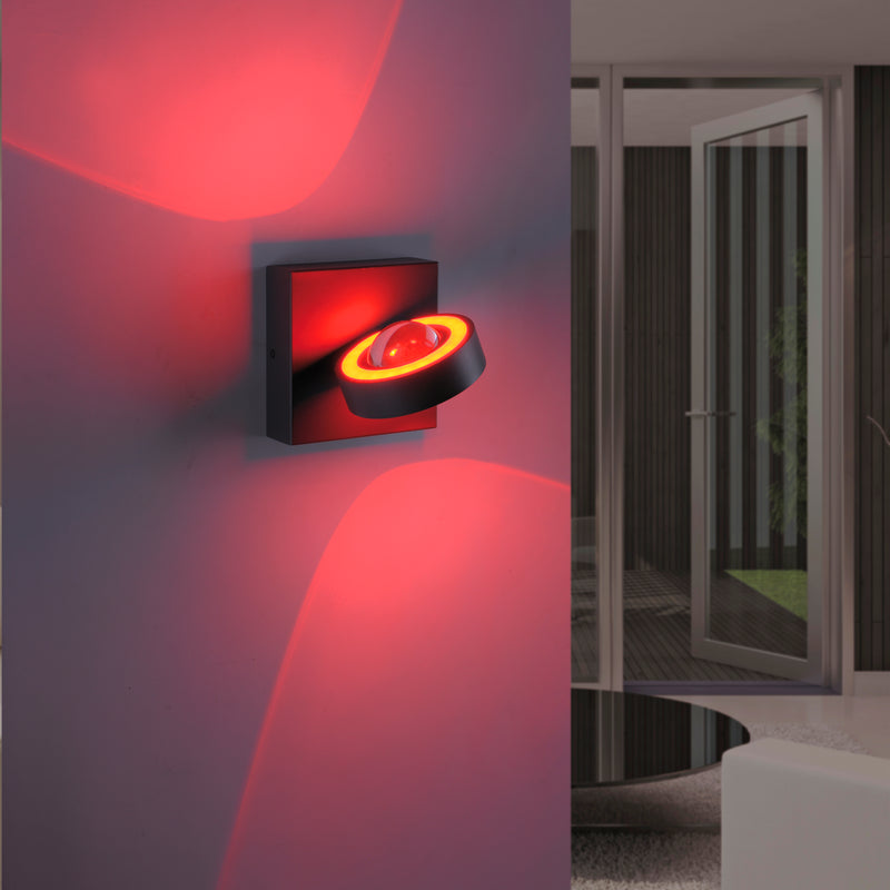 Aplica Paul Neuhaus Q-MIA 4xLED Antracit