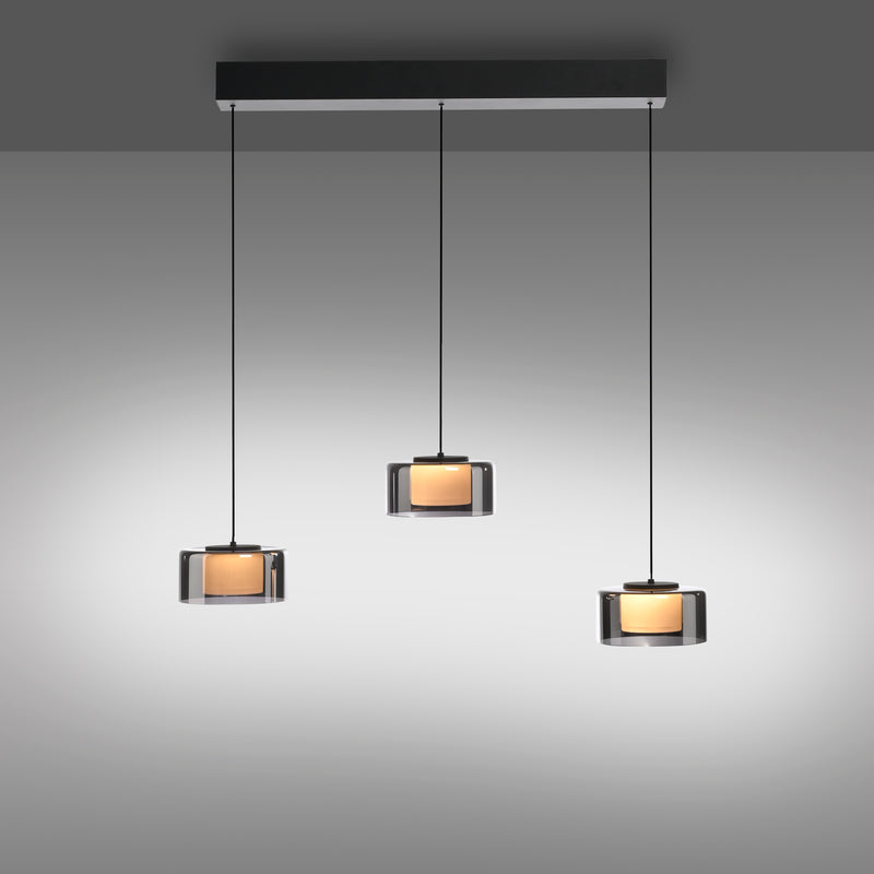 Lustra Paul Neuhaus RIKA 3xLED Negru