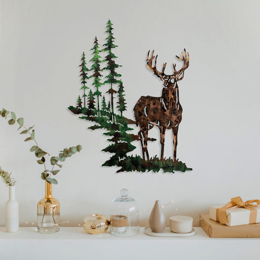 Accesoriu Iluminat Asi Home Deer 2, 65x79 cm
