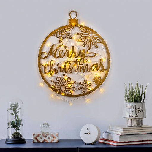 Accesoriu Iluminat Asi Home Xmasgold - 030, Auriu, 66x63 cm