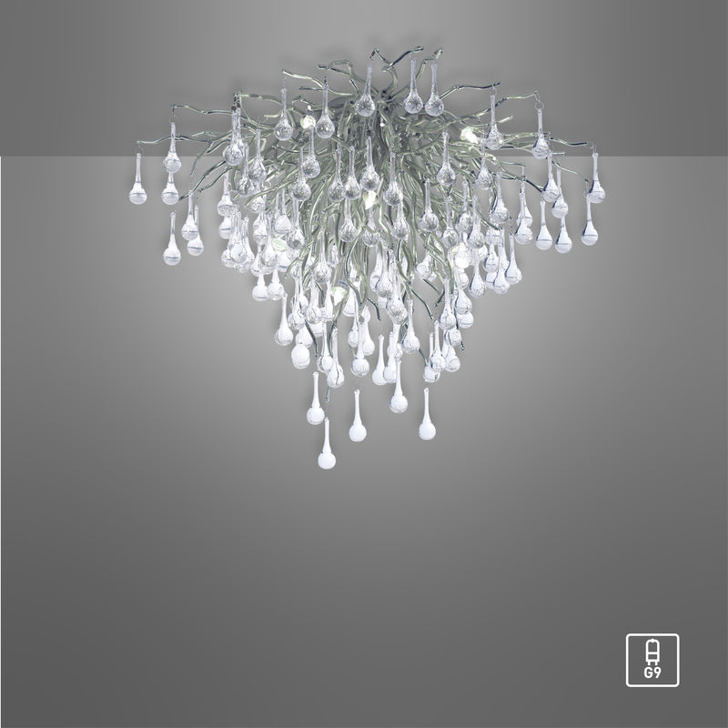 Plafoniera Paul Neuhaus ICICLE 9xG9 Otel