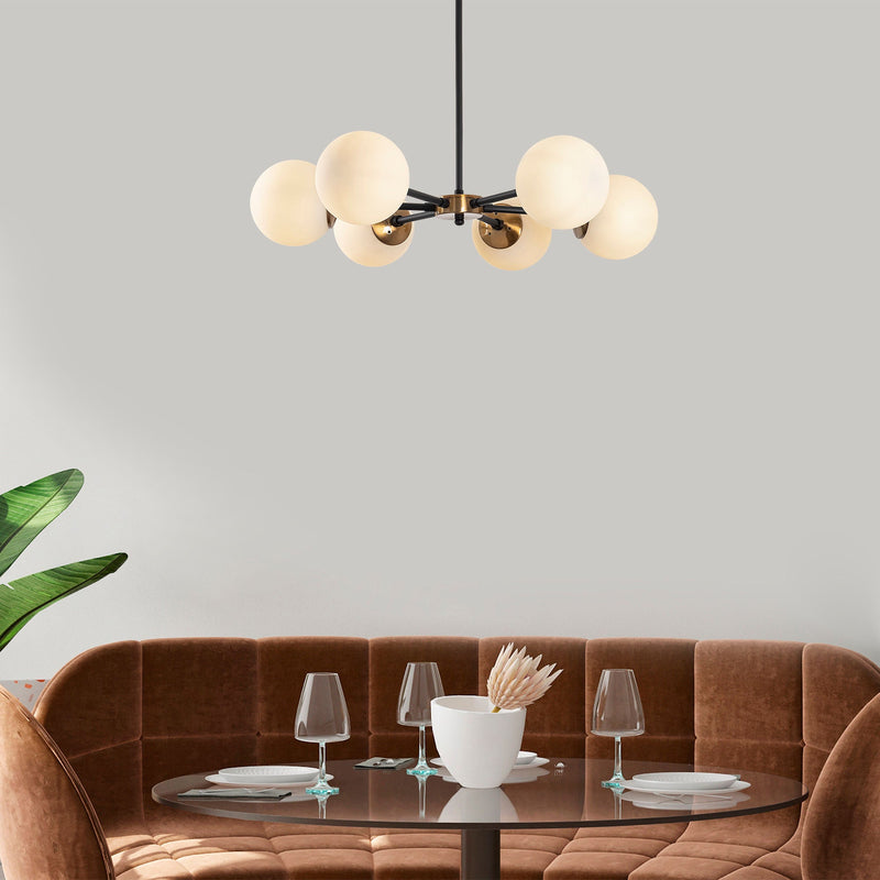 Lustră Asi Home Akkas - 10085, Negru, 6xE27