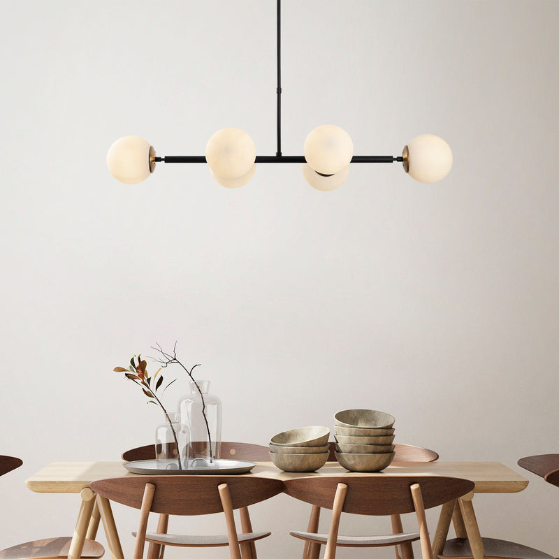 Lustră Asi Home Fazli - 10485, Negru, 6xE14