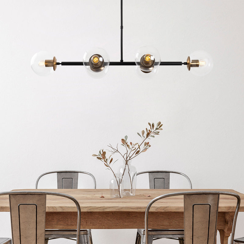 Lustră Asi Home Fazli - 10495, Negru, 6xE14