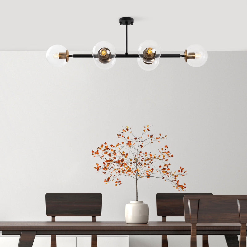 Lustră Asi Home Fazli - 10496, Negru, 6xE14