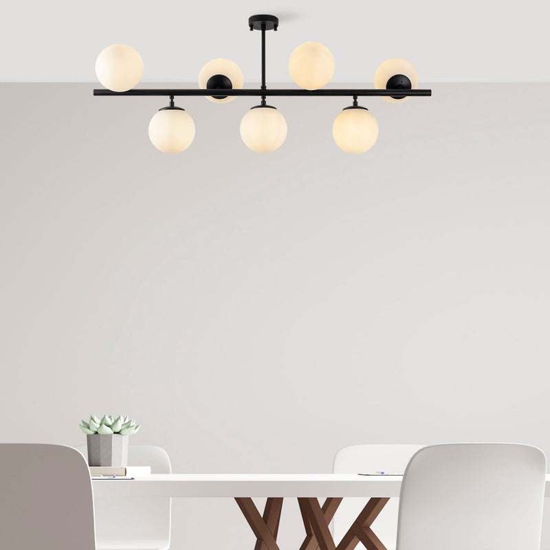 Lustră Asi Home Fazli - 10526, Negru, 7xE14