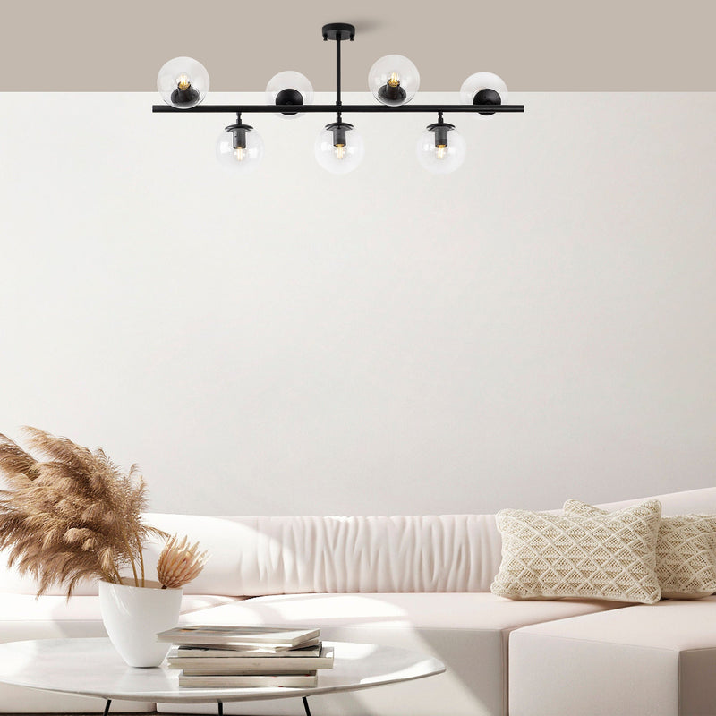 Lustră Asi Home Fazli - 10531, Negru, 7xE14