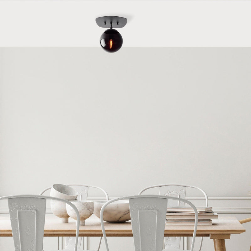 Lustră Asi Home Well - 11676, Negru, Ø15 cm