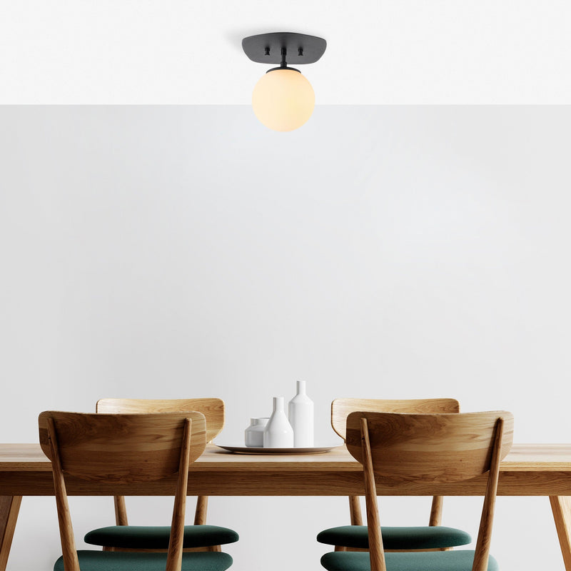 Lustră Asi Home Well - 11681, Negru, Ø15 cm
