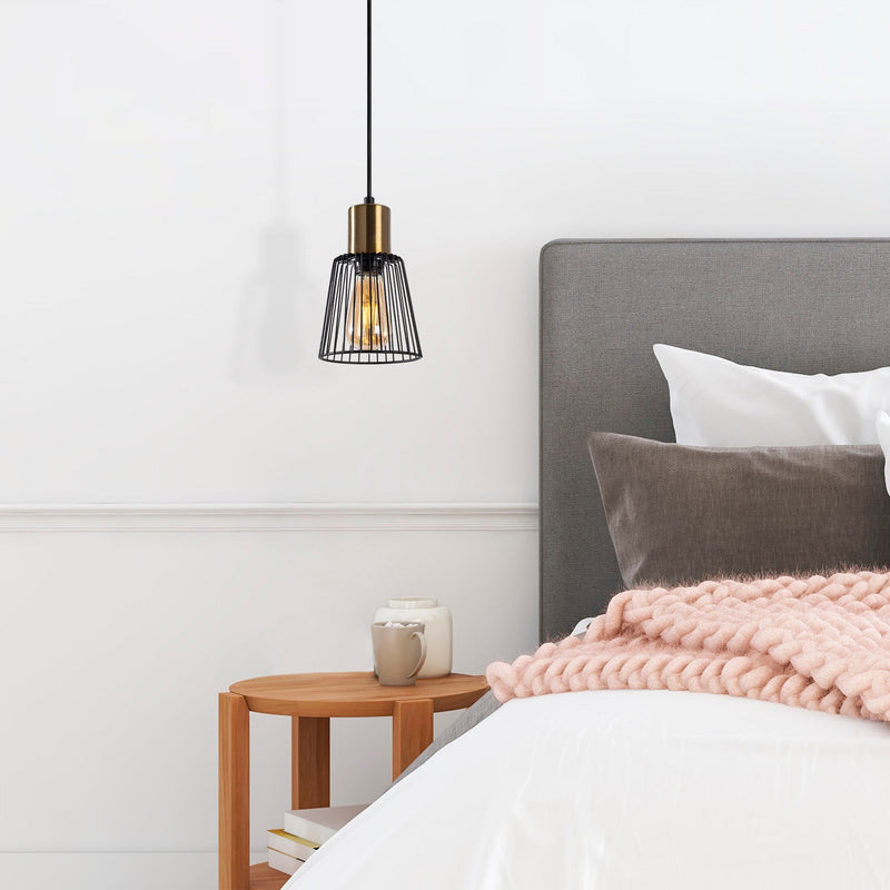 Lustră Asi Home Kemtel - 11850, Negru, Ø9 cm