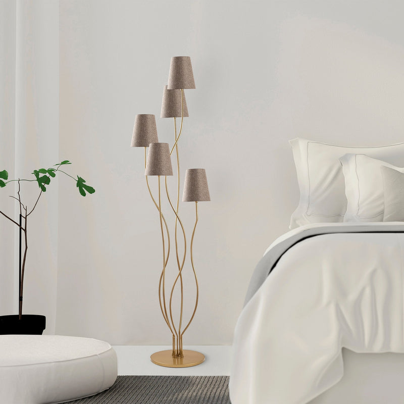 Lampadar Asi Home Bonibon - 13241, Auriu, 5xE14