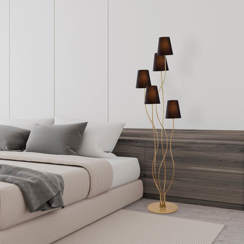 Lampadar Asi Home Bonibon - 13242, Auriu, 5xE14