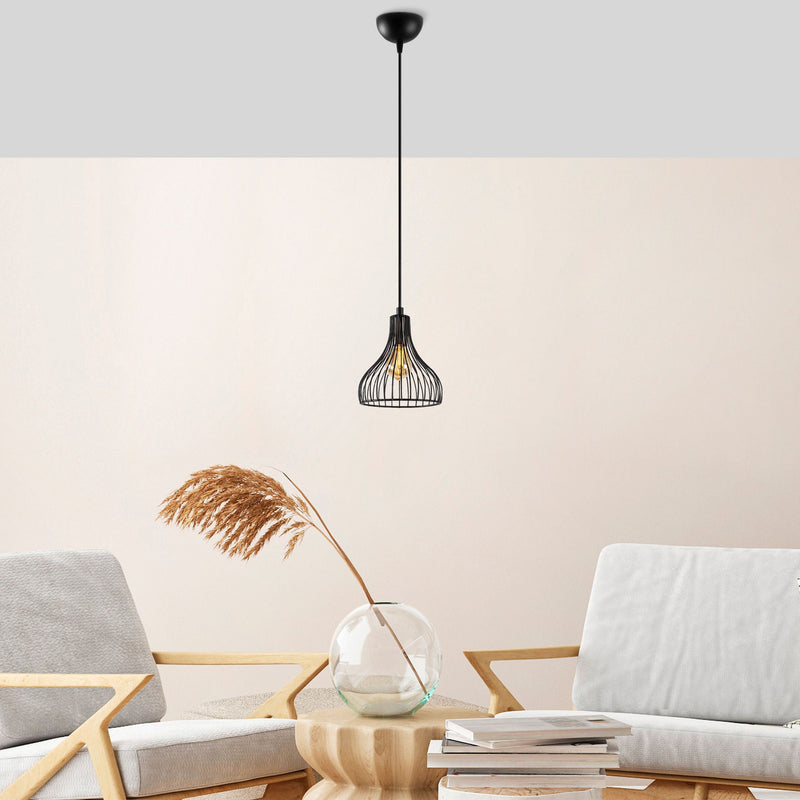 Lustră Asi Home Telyildo - 12150, Negru, Ø10 cm