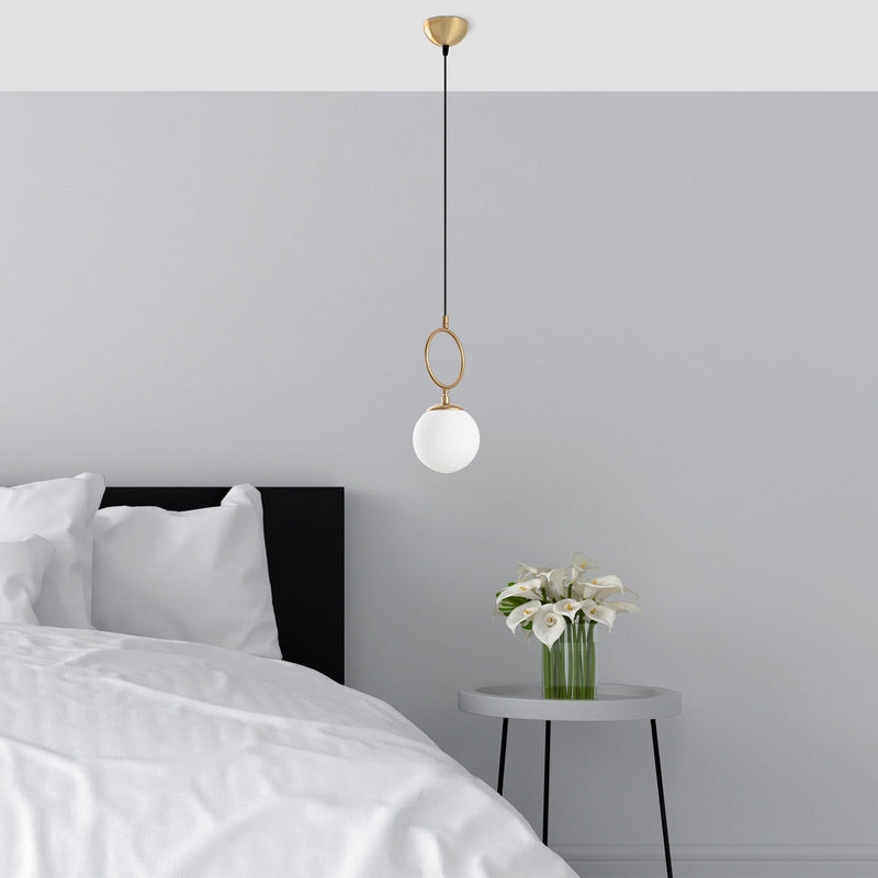 Lustră Asi Home Ring - 13433, Auriu, 1xE14