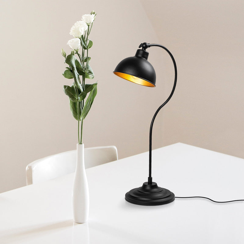 Veioză Asi Home Konika - 12262, Negru, Ø19 cm