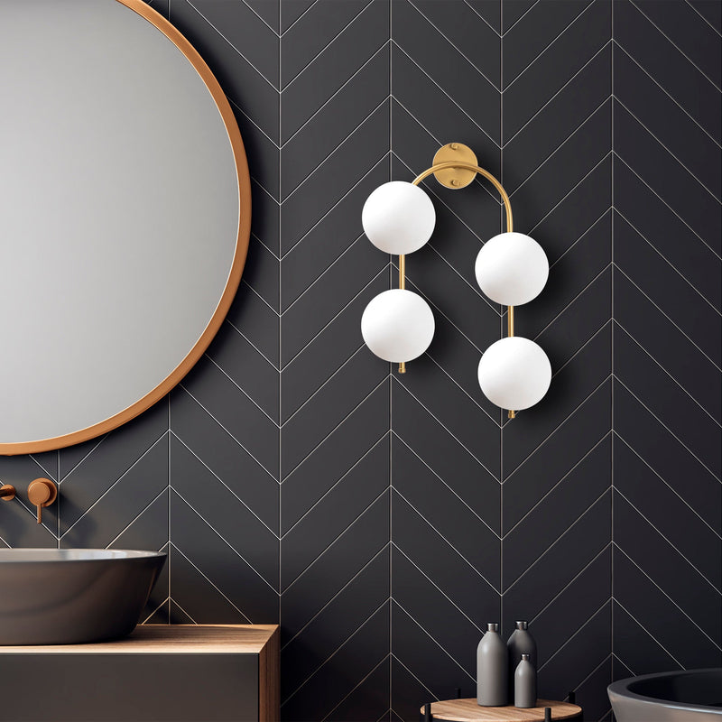Aplică Asi Home Jewel - 10605, Auriu, 4xE14