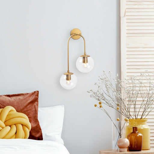 Aplică Asi Home Jewel - 10580, Auriu, 2xE14
