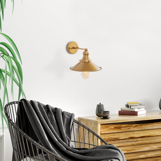 Aplică Asi Home Conical - 12196, Auriu, Ø10 cm
