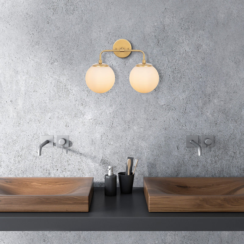 Aplică Asi Home Horn - 12210, Auriu, 2xE14