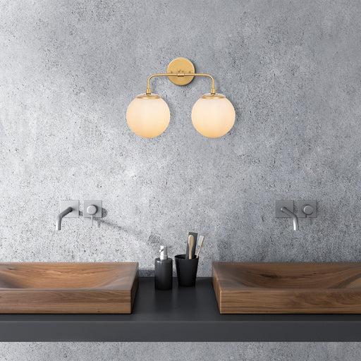 Aplică Asi Home Horn - 12210, Auriu, 2xE14